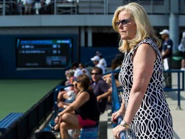 Stacey Allaster is replacing David Brewer as US Open director. AP