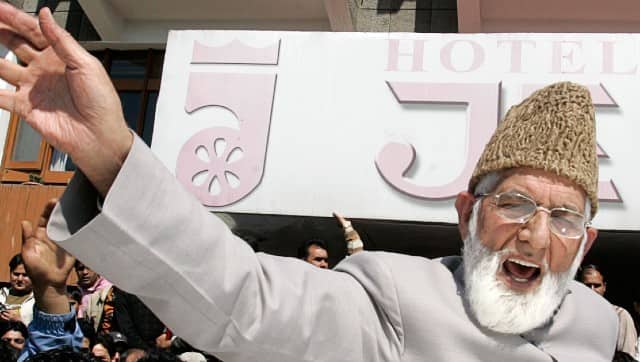File image of Syed Ali Shah Geelani. Reuters