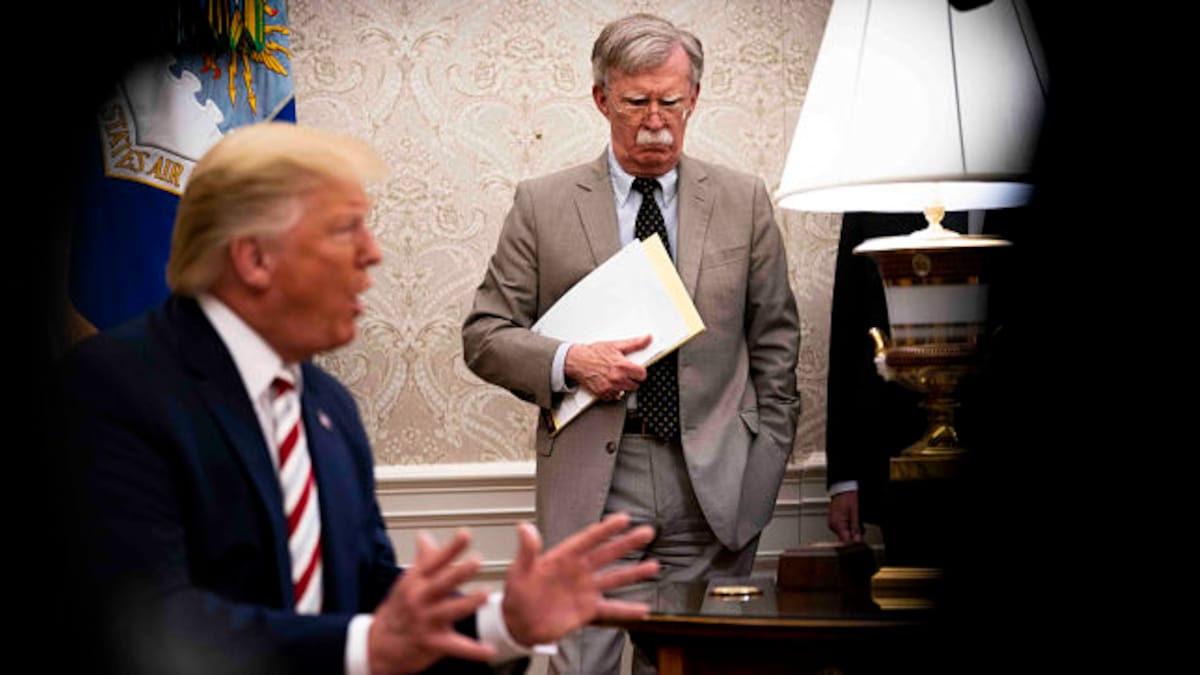 On flawed North Korea and Iran policies, John Bolton's new book blames 'the split between Trump and Trump'