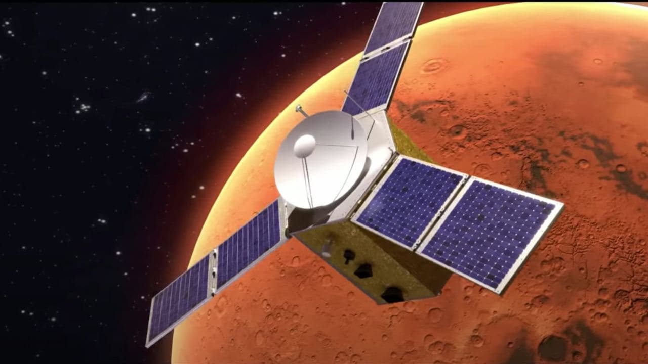 UAE finished construction on its HOPE spacecraft, bound for Mars, earlier this year. Image: MBRSC