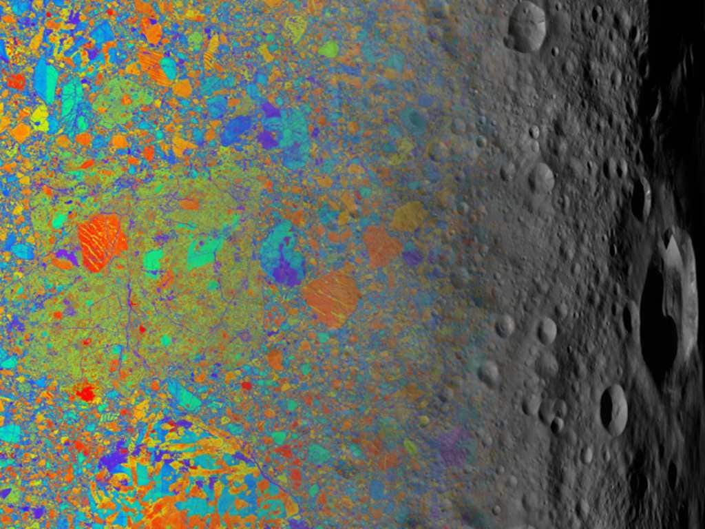 Researchers found presolar grains in the Kapoeta meteorite, a piece of the surface of asteroid Vesta. Image Credit: Ogliore Lab