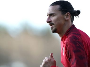 AC Milan striker Zlatan Ibrahimovic is recovering well from a calf muscle injury. Twitter @acmilan