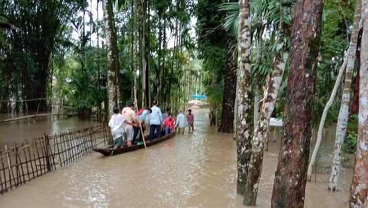 One dead, over 36,000 people affected as second wave of floods hit Assam’s Jorhat, Dibrugarh, Sivasagar, Dhemaji districts