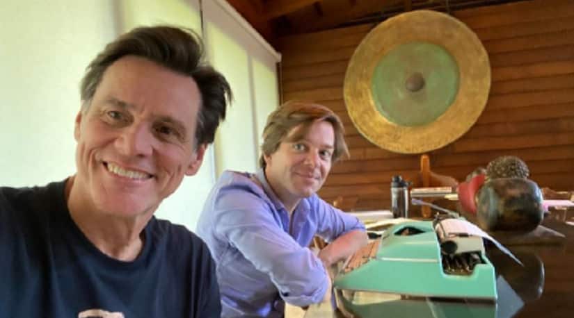 Jim Carrey and Dana Vachon. Lana Fields Hill/ © 20xx The New York Times