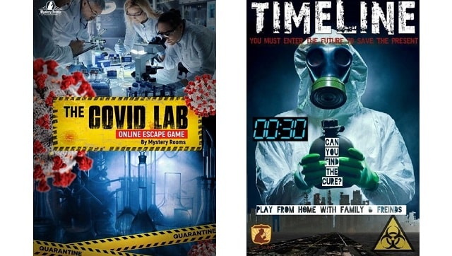 In virtual escape room games, a chance to solve lockdown mysteries — and save the world from coronavirus In virtual escape room games, a chance to solve lockdown mysteries — and save the world from coronavirus