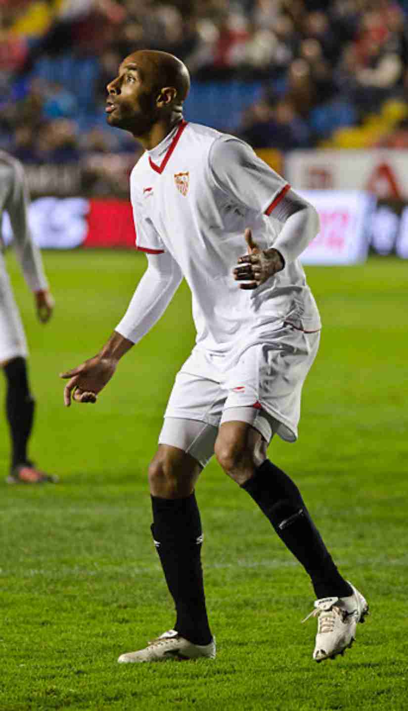 Kanoute won three Spanish domestic Cups and three European titles with Sevilla. Image:Wikipedia Commons