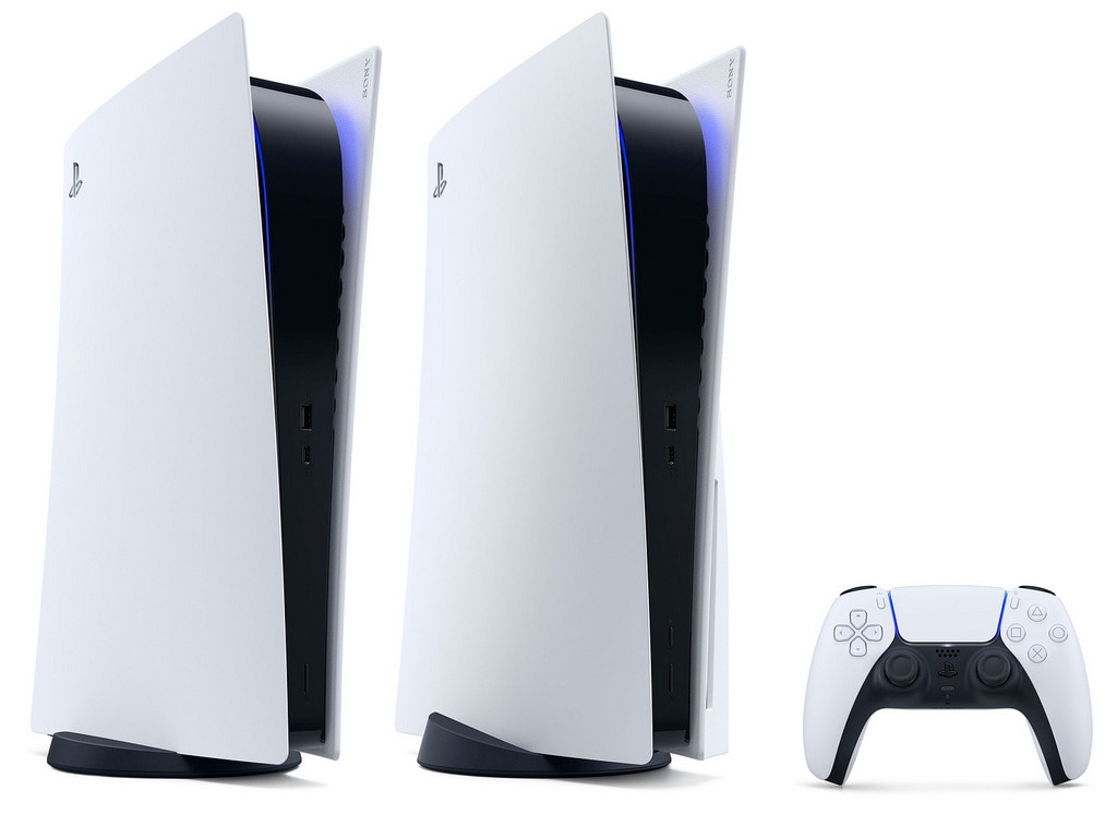 PlayStation 5 standard and digital edition.