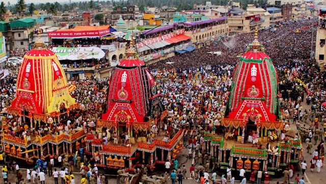 Emotions spill over as Lord Jagannath begins 9-day Ratha Jatra in Puri Emotions spill over as Lord Jagannath begins 9-day Ratha Jatra in Puri