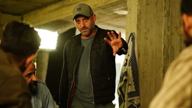 Rotem Shamir on the sets of Fauda