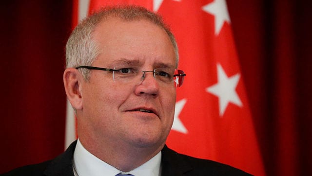 Scott Morrison terms Chinese official's tweet with fake photo of Australian soldier 'repugnant', demands apology