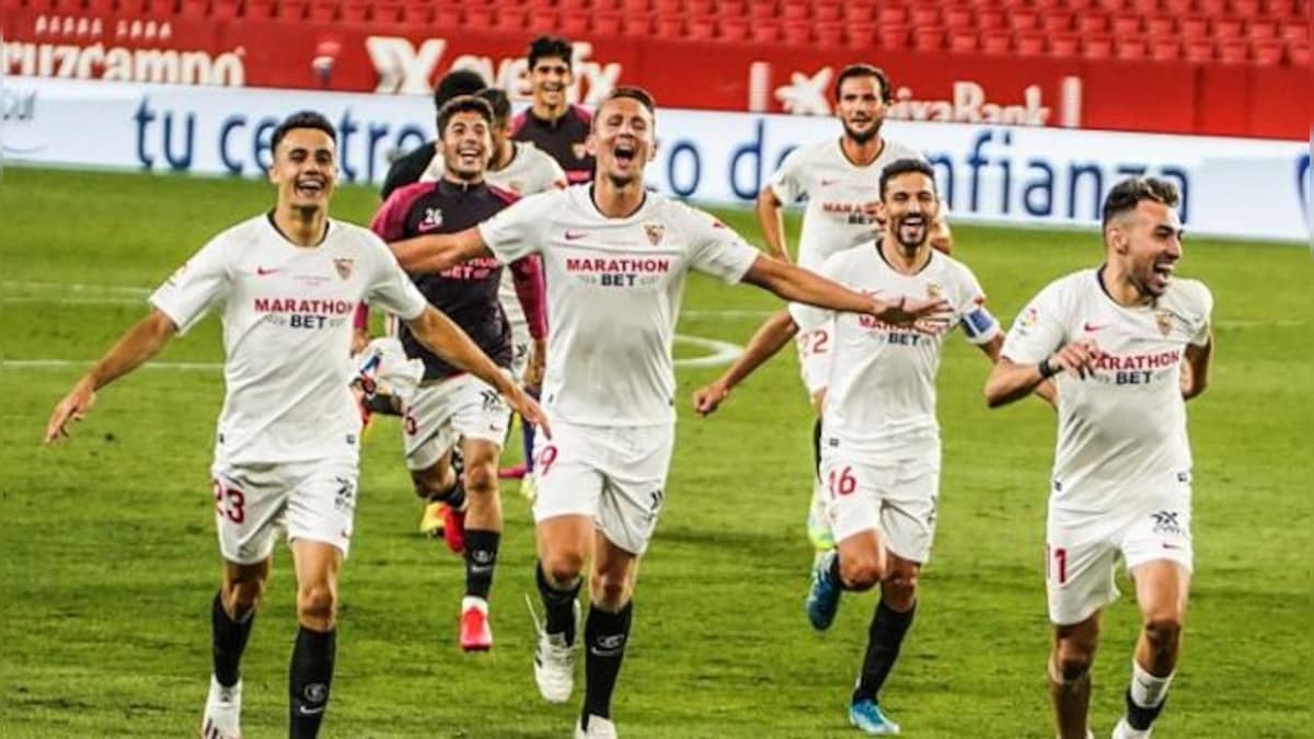 LaLiga: Sevilla beat city rivals Real Betis 2-0 as tournament returns after three-month COVID-19 hiatus