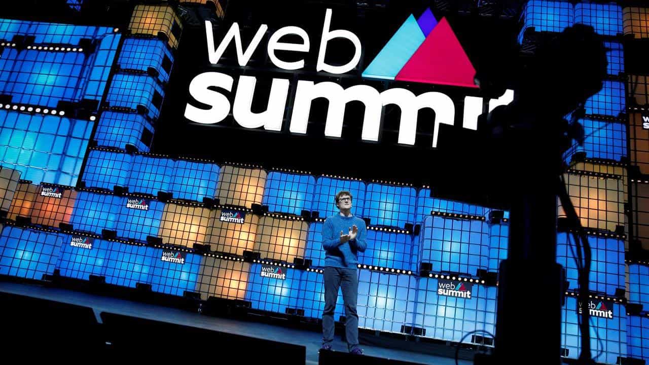 The Web Summit founder Paddy Cosgrave announced on Twitter about going ahead with the November event. Image: Reuters