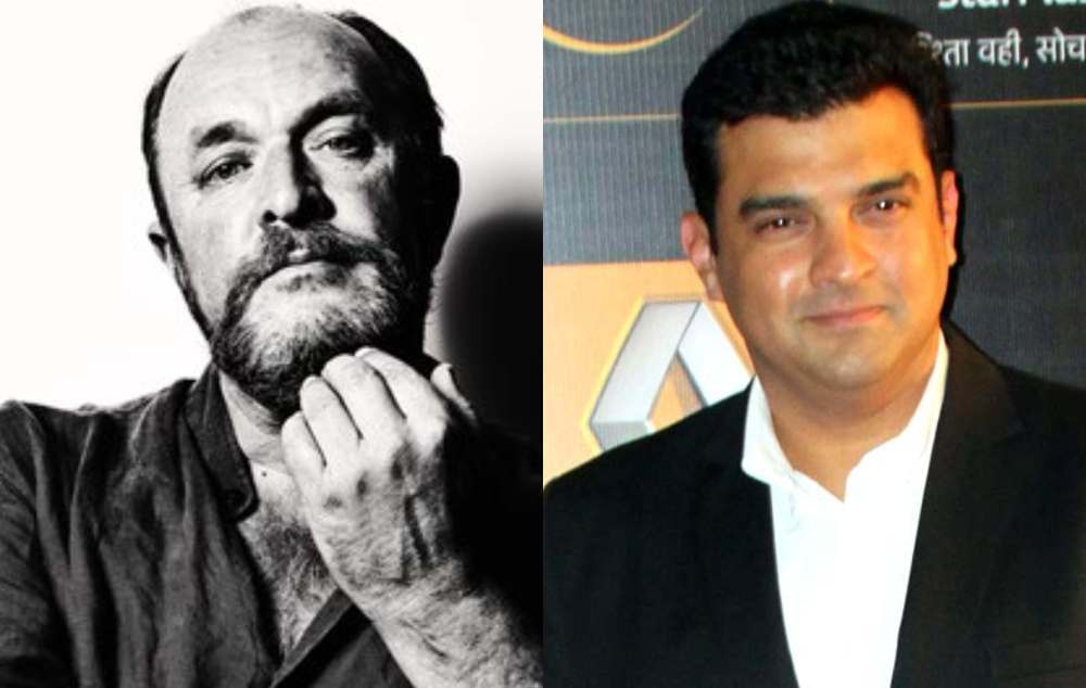 William Dalrymple and Sidharth Roy Kapur. Images from Twitter