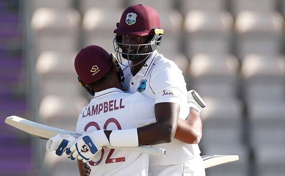 Jason Holder, Jermaine Blackwood shine in West Indies win in first Test over England Jason Holder, Jermaine Blackwood shine in West Indies win in first Test over England