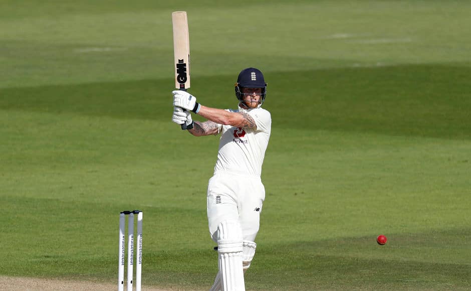 England’s decision to bat first under overcast conditions backfired as they were reduced to 87 for 5. From here, Ben Stokes took over and scored 43 runs, top-scoring for his side in first innings. But he did not get any support from others and England ended up putting only 204 on the board. AP