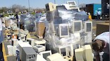 The world dumped 53.6 million tonnes of e-waste last year and recycled only 17.4 percent