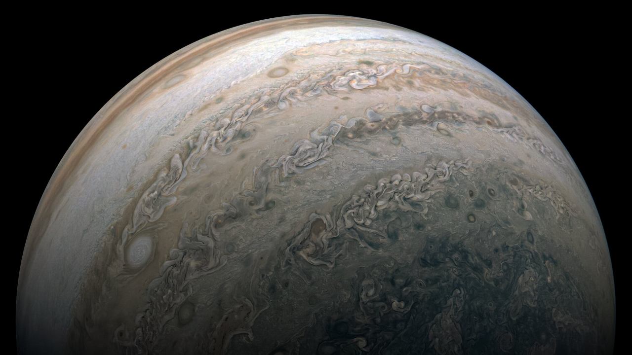 NASA’s Juno captures astounding pictures of Jupiter to celebrate its four year anniversary NASA’s Juno captures astounding pictures of Jupiter to celebrate its four year anniversary