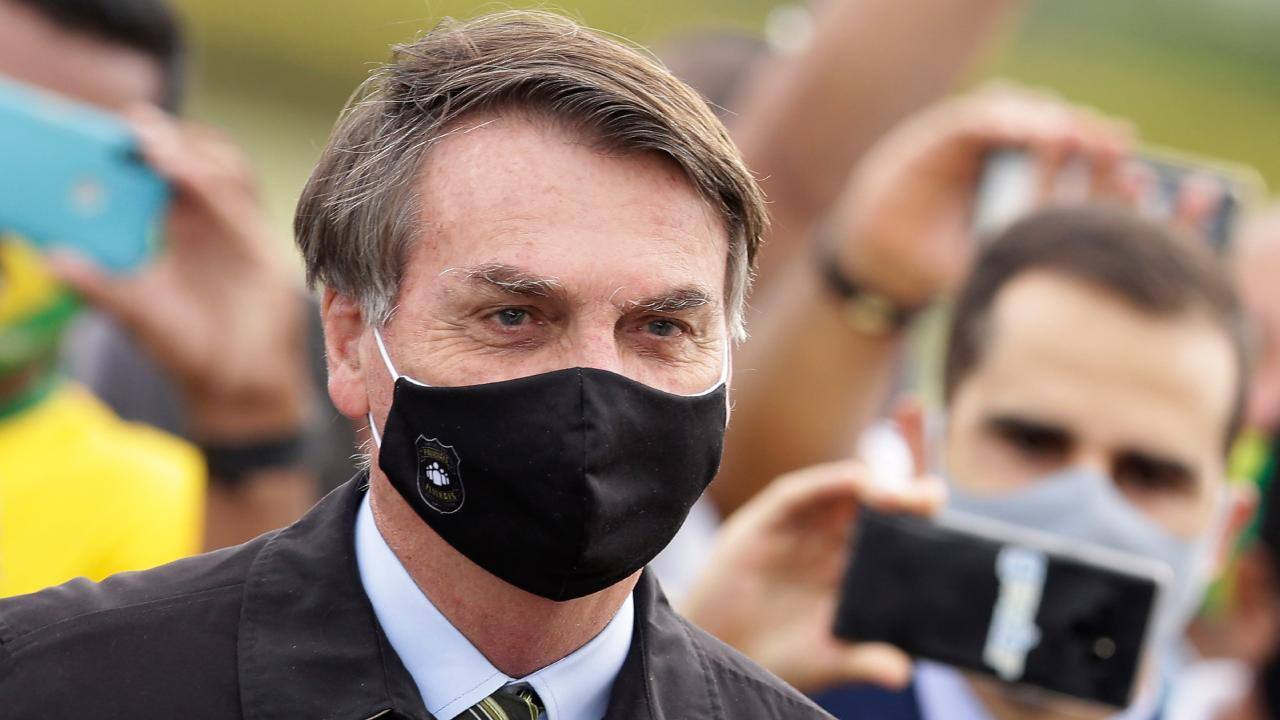 A forceful critic of stay-at-home measures, Bolsonaro has shunned masks and derided the coronavirus as a ’little flu’. Image: AP