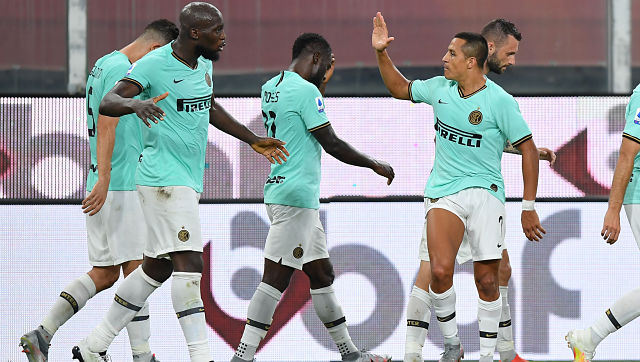 Serie A: Romelu Lukaku scores brace as Inter Milan beat Genoa to stay in title race; Napoli earn win against Sassuolo Serie A: Romelu Lukaku scores brace as Inter Milan beat Genoa to stay in title race; Napoli earn win against Sassuolo