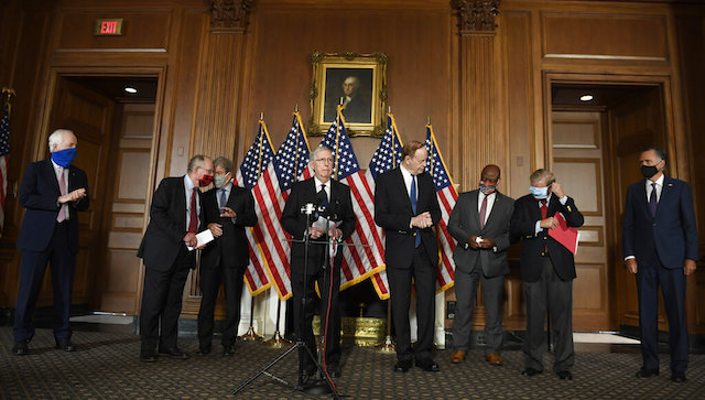 White House, Democrats at odds on virus aid as Republicans struggle to roll out $1 trillion coronavirus relief package White House, Democrats at odds on virus aid as Republicans struggle to roll out $1 trillion coronavirus relief package