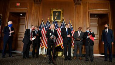 White House, Democrats at odds on virus aid as Republicans struggle to roll out $1 trillion coronavirus relief package