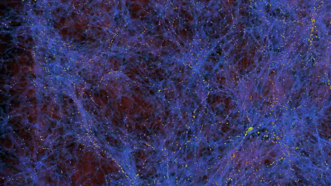 Astronomers have found one of the largest structures in the known universe—a wall of galaxies. Image: MIT Review