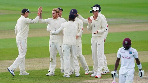 England vs West Indies: All-round Ben Stokes stars in hosts’ series-levelling 113-run win at Manchester