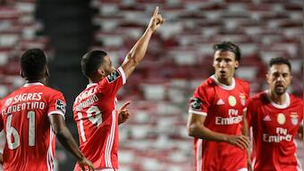 Portuguese Primeira Liga: Benfica keep slim title hopes alive with 2-0 win over Guimaraes