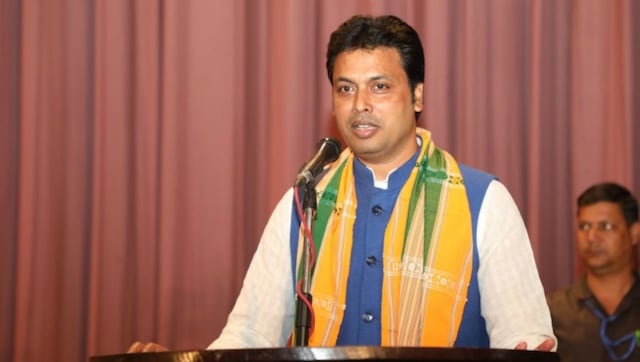 Biplab Deb resigns as Tripura chief minister