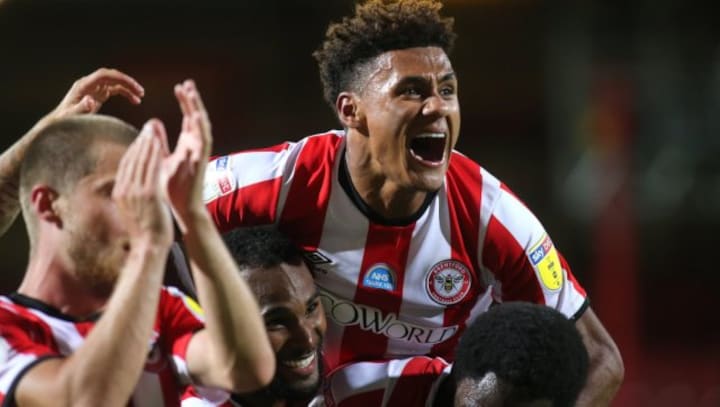 EFL Championship: Brentford beat Swansea in last game at 116-year-old Griffin Park stadium to reach playoff final