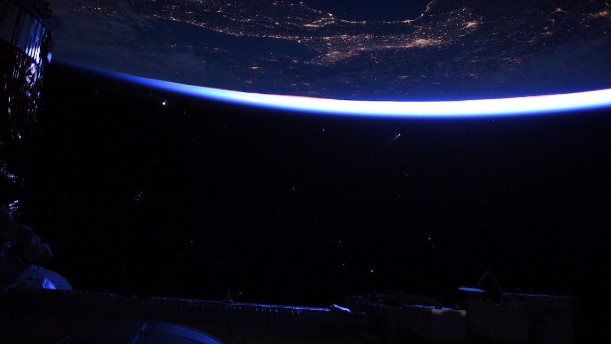 NASA astronaut Bob Behnken shares pictures of 'fireworks' from the Neowise comet