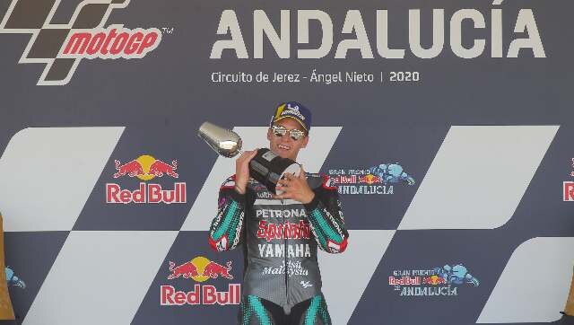 MotoGP 2020: Fabio Quartararo cruises to his second consecutive victory of season at Andalucia Grand Prix MotoGP 2020: Fabio Quartararo cruises to his second consecutive victory of season at Andalucia Grand Prix