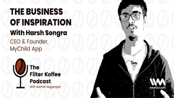 The Filter Koffee Podcast: Harsh Songra talks about his experience with Dyspraxia, stereotyping in Indian cinema and creation of his MyChild App