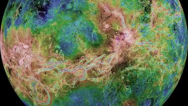 Venus may have enough active volcanoes to form its own 'ring of fire', new study finds