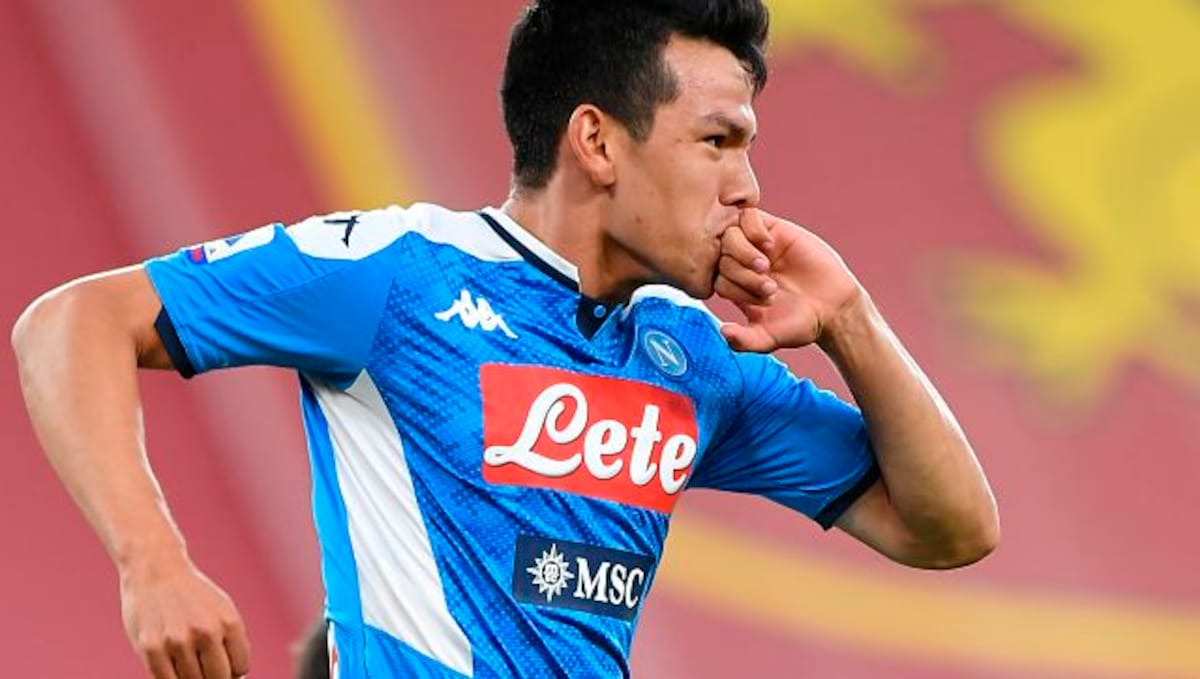 Serie A Dries Mertens Hirving Lozano Guide Napoli To Win Over Genoa Roma End Three Match Losing Streak Sports News Firstpost