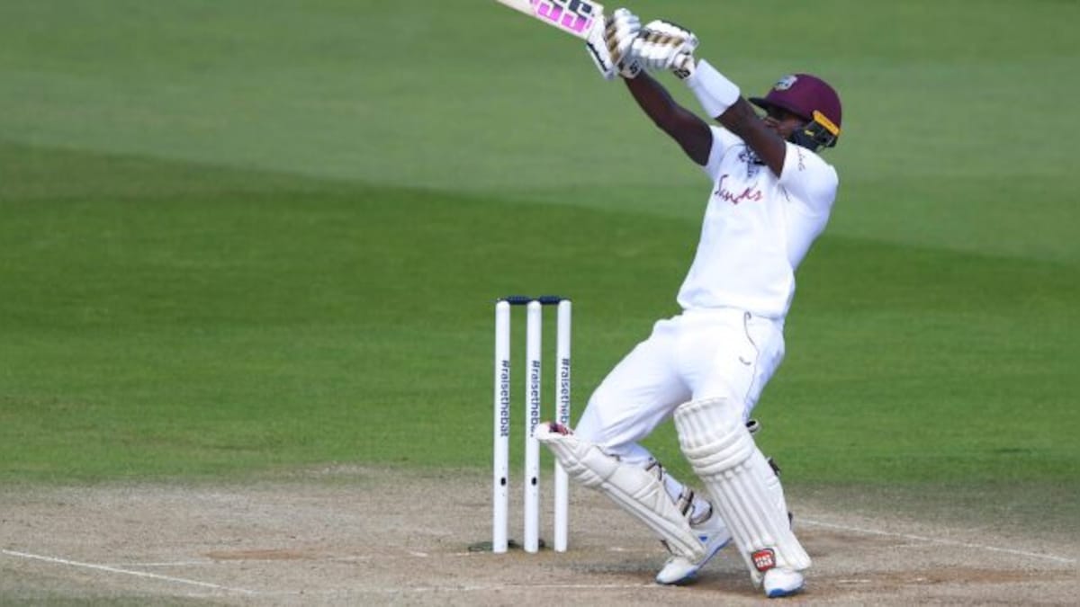 England vs West Indies: Jermaine Blackwood's steely 95 hands Windies four-wicket win in first Test