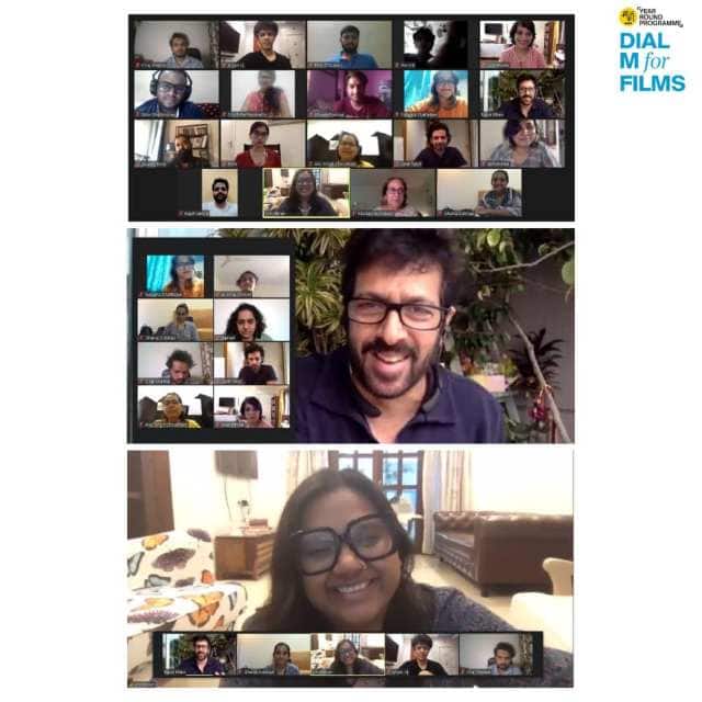 Kabir Khan’s Dial M for Film session