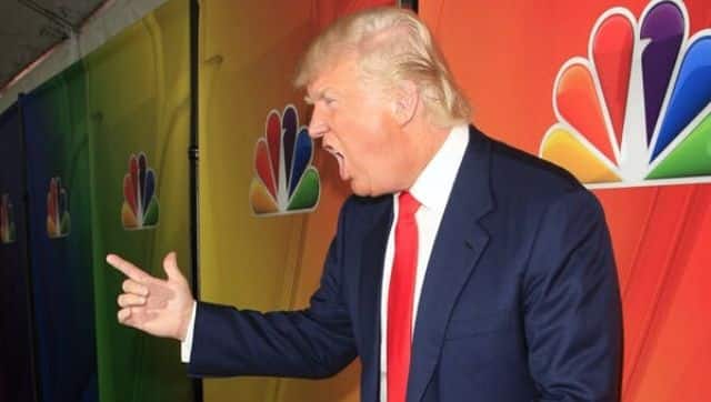 Before becoming president, Donald Trump starred on reality TV show The Apprentice. Image via The Conversation/ Joe Seer/ Shutterstock