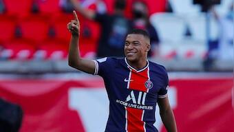 Ligue 1: Tireless Kylian Mbappe sends Paris Saint-Germain top with brace in 4-0 win at Nimes
