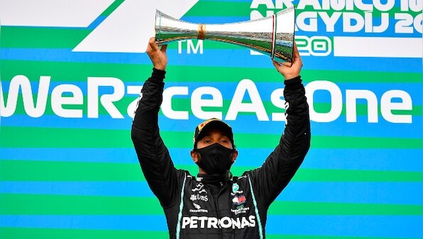 Formula 1 2020: Lewis Hamilton clinches record-equalling eighth Hungarian GP win to take championship lead
