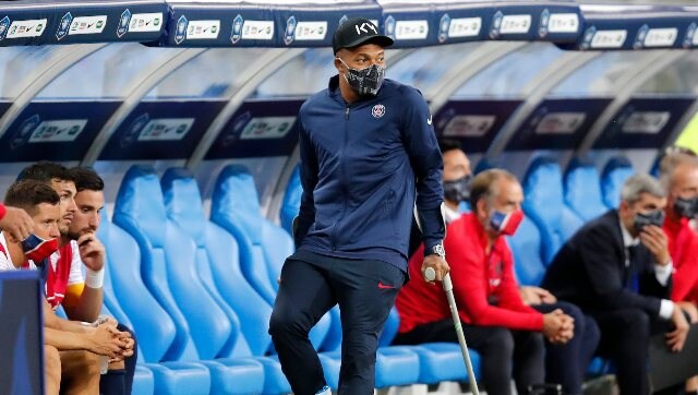 Paris Saint-Germain say Kylian Mbappe has ankle sprain but no word on availability for Champions League Paris Saint-Germain say Kylian Mbappe has ankle sprain but no word on availability for Champions League