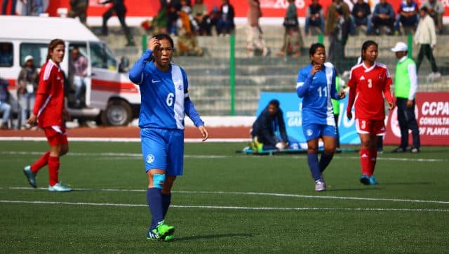 Oinam Bembem Devi. Image: Twitter/@IndianFootball
