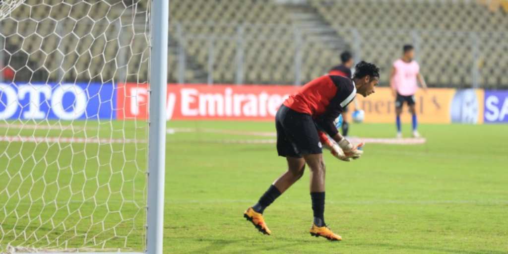 Kerala Blasters goalkeeper Prabhsukhan Gill sets up 'homemade gym' to stay in shape during
