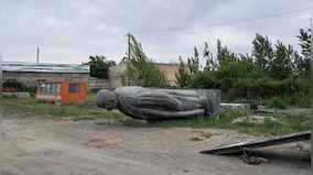 In Russia, they tore down lots of statues, but little changed in terms of what those monuments stood for