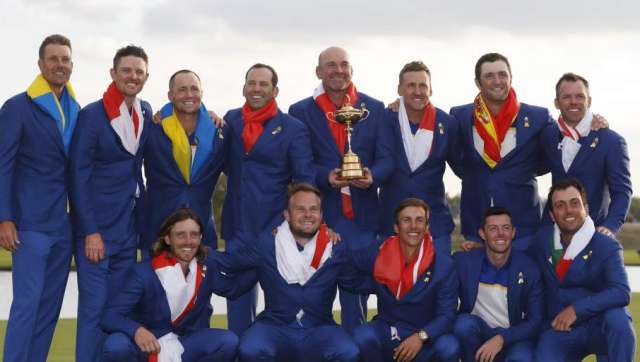 Ryder Cup: A 'strong' US team wary of "underdog" Europe's bite Ryder Cup: A 'strong' US team wary of "underdog" Europe's bite
