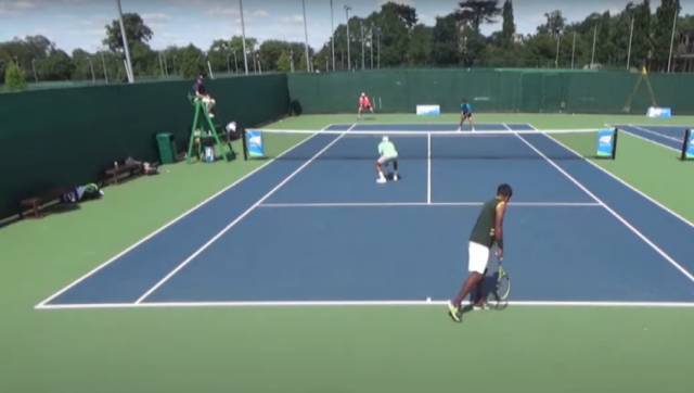 No handshakes, no talking into the ball: Divij Sharan enters 'new normal' of competitive doubles tennis in UK No handshakes, no talking into the ball: Divij Sharan enters 'new normal' of competitive doubles tennis in UK