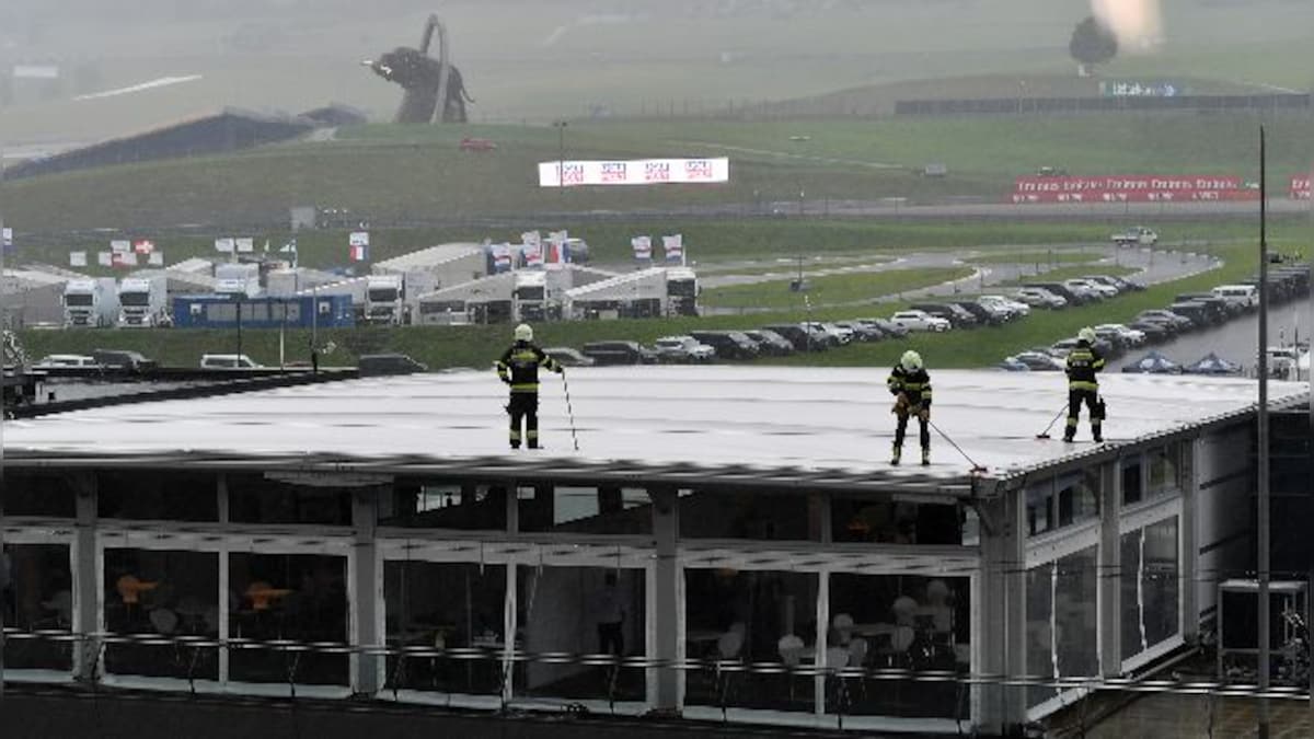 Formula 1 2020: Styrian GP's final practice session washed out due to torrential rain