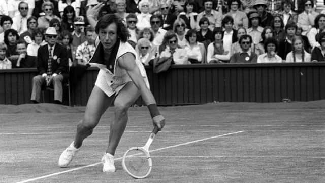 Predictable but effective: Martina Navratilova defeats Chris Evert to win Wimbledon, 1978. Image via The Conversation/ PA