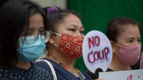 Thai LGBT activists raise pride flag in youth protests demanding its military govt to step down