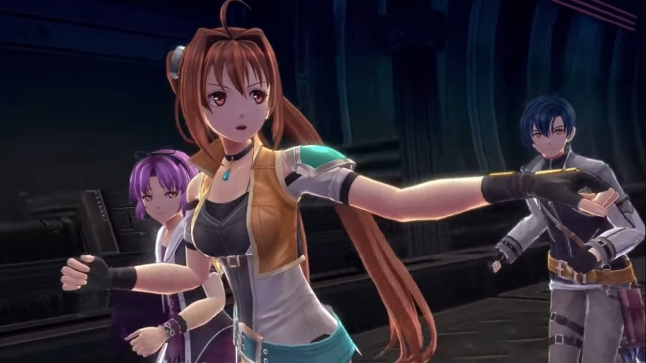 A screenshot from The Legend of Heroes: The Trails of Cold Steel IV character trailer.